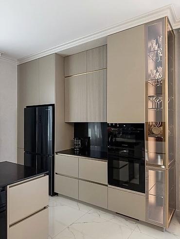 susə dolab: Sifarişlə mətbəx dəsti, Sadə petlələr, MDF, Kredit yoxdur, Ödənişli çatdırılma — 3