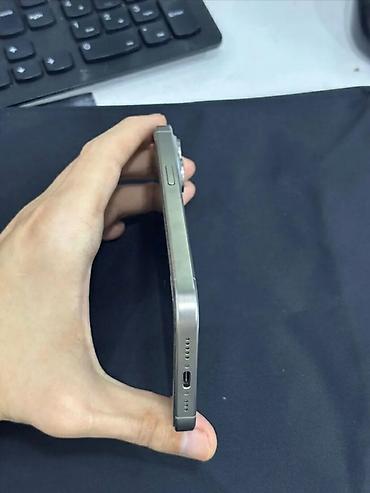 iphone 15 pro qiymeti: IPhone 15 Pro, 512 GB, White Titanium, Face ID — 5