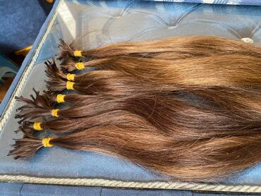 saç satiram: Sac satılır başları hazir çoxdu uzunluq 40 sm