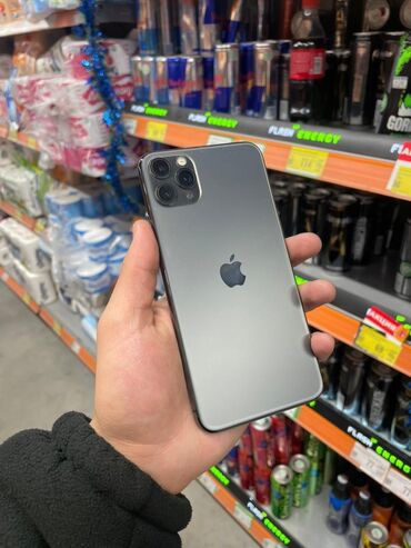 xs max обмен: IPhone 11 Pro Max, Колдонулган, 256 ГБ, Күмүш, Коргоочу айнек, Каптама, 99 %