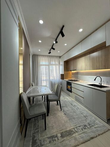 долгосрочная аренда квартир в джале: 2 комнаты, 74 м², Элитка, 6 этаж, Дизайнерский ремонт