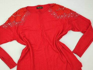 spódniczka i sweterek: Women's blouse, Les étoiles claires Paris, size 2XL (EU 44)
