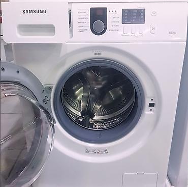 Стиральная машина Samsung, фронтальная загрузка, загрузка до 6 кг