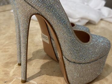 Tuflilər: Tuflilər, Ölçü: 37, rəng - Gümüşü, Yeni — 8