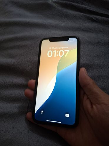 Apple iPhone: IPhone 11, 128 GB, Qara, Face ID, Sənədlərlə, Zəmanət