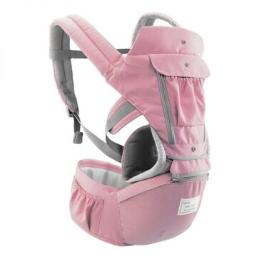 рюкзак кенгуру babybjorn: Эргономичный рюкзак-переноска розового цвета предназначен для