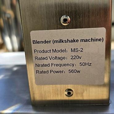 İçkilər üçün digər texnika: Kokteyl aparatı Südlü köpüklü kokteyl aparatı milk shake — 14