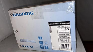 cd calar: GRUNDIG RR 440 CD – Portativ CD/Radyo/Kaset pleyer Xüsusiyyətlər: - — 7