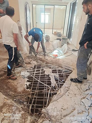 bakida usta isleri: Beton kəsmə xidməti - Divar, döşəmə və tavanlarda dəqiq və səliqəli — 10