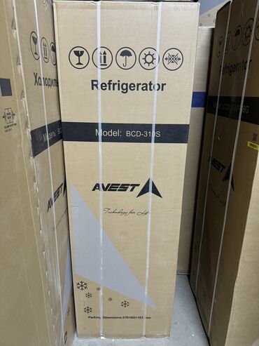 Холодильники: Холодильник Avest, Новый, Двухкамерный, De frost (капельный), 55 * 180 * 55 — 9