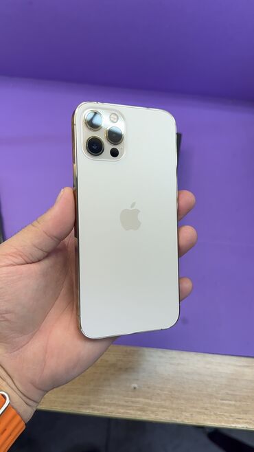 Apple iPhone: IPhone 12 Pro, Б/у, 128 ГБ, Коробка, 100 % — 12