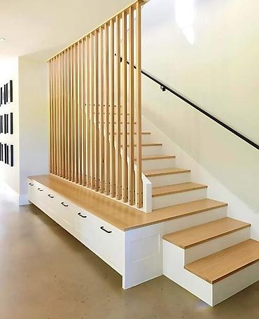 Обшивка лестниц: Лестница жазайбыз заказ менен замер установка байланыш телефон — 7