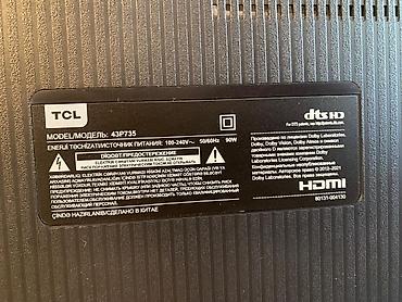 TV və video: Yeni Televizor TCL LED ekran Ünvandan götürmə — 2