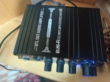 Səs gücləndiriciləri: Usliter ev və masin ucun kalonka 50manat usliter 60manat ikisi — 6