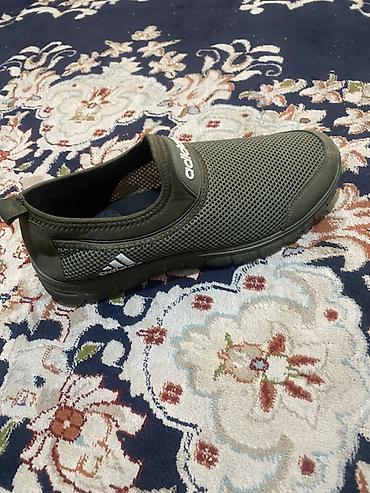 слипоны кеды: Мужские кроссовки, 43, Adidas, Новый, цвет - Зеленый — 4