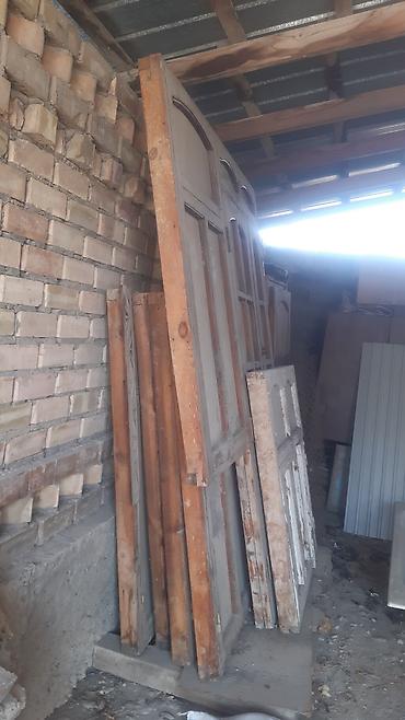Оңдоп-түзөө жана курулуш: Деревянные двери и окна с коробками - Материал: массив дерева (судя — 1