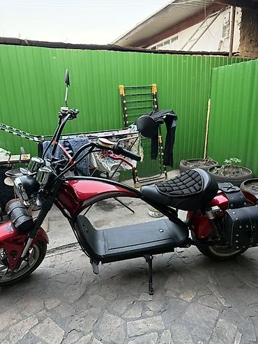 Скутеры: Электроскутер CityCoCo Harley Chopper - Стильный чоппер-формат — 2