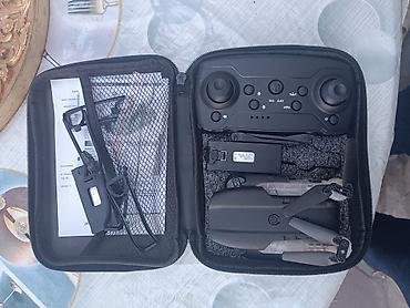 Qatlana bilən LED işıqlı dron + pult və daşıma çantası seti — 2