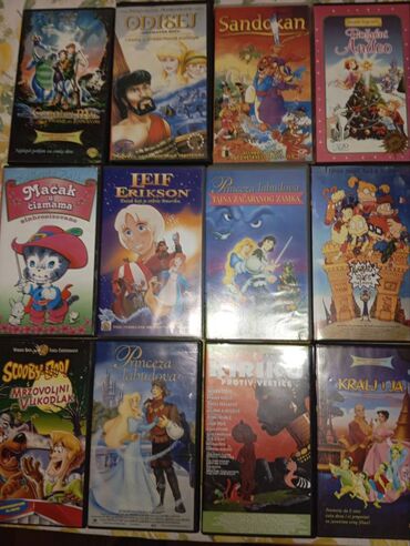Kasete, CD i DVD: VHS filmovi, crtaci 200din komad na lalafo.rs Kasete, CD i DVD: VHS filmovi, crtaci 200din komad