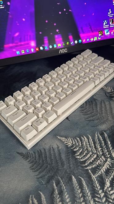oyun klaviatura: Blue swıtch 63% keyboard rgb tam ıdealdı ışlemılmeyın swıtchlerınde — 1
