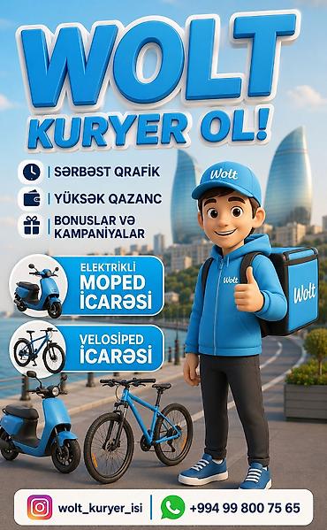 yuk boşaltma işi: Sürücü-kuryer tələb olunur, Nəqliyyat təmin edilir, Gündəlik ödəniş, Təcrübəsiz — 1