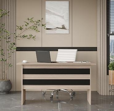 is masasi satisi: Ofis Masası – 140 x 60 x 74 sm - Ölçülər: uzunluq 140 sm, en 60 sm — 2