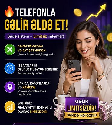 daya isi: Telefonla gəlir əldə etmək imkanı – sadə sistem, limitsiz perspektiv! — 1