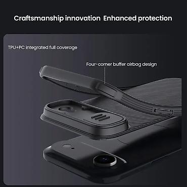 Maske i futrole za telefone: Futrola Nillkin Cam Shield Pro Magnetic za iPhone 17 AIR (6.6) crna — 6