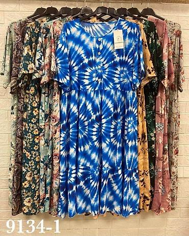 ramax odeca: Fa, Duga ženska haljina sa cvetnim printom – Emi Moda, Made in Italy — 3