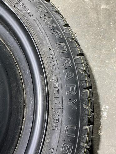 70: Колеса в сборе <130 / 70 / R 14, Новый, Запаска, Легковые, Железные, отверстий - 4 — 3