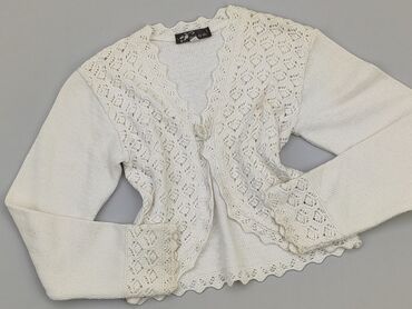 sweterek biały do chrztu: Sweterek, 11 lat, 140-146 cm, stan - Zadowalający