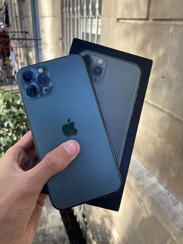 apple 11 pro max ikinci el: IPhone 11 Pro, 64 GB, Matte Midnight Green, Simsiz şarj, Sənədlərlə