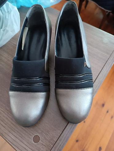 tanketka: Qadın ayaqqabısı – rahat baletka/stil slip-on model - Rəng: metalik — 1