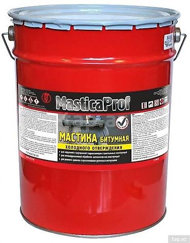 MasticaProf – bitum əsaslı mastika (soyuq bərkimə) Təyinat: - Xarici