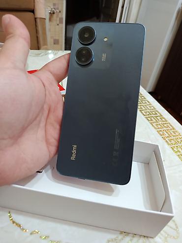 herbi telefon: Redmi 13C, 128 GB, rəng - Göy, Sensor — 3