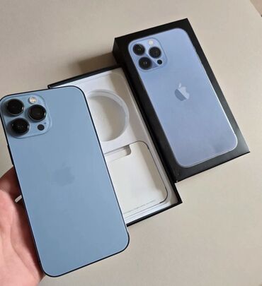 сколько стоит айфон 13 про макс: IPhone 13 Pro Max, Sierra Blue, Коробка