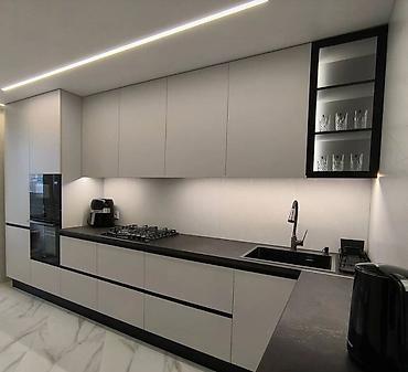 termo biləcər: Sifarişlə mətbəx dəsti, Özü çəkən petlələr, MDF, Kredit yoxdur — 4