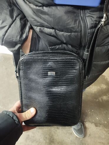 Классические сумки: Классическая сумка, Материал: Искусственная кожа, Жёсткая конструкция, Мужские — 9