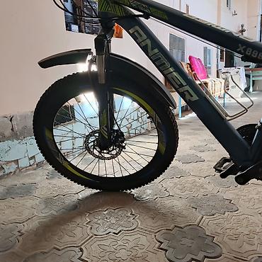 24 velosipedler: Anmier X886 dağ velosipedi - Güclü polad/alüminium qarışıq gövdə, 26” — 5