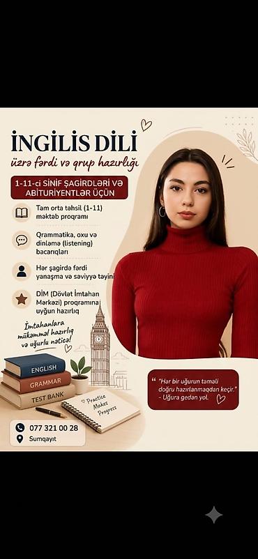 onlayn rus dili kursu: Xarici dil kursu, İngilis dili, Uşaqlar üçün, Abituriyentlər üçün — 1