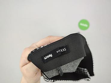 legginsy sliskie: Sinsay, Spodnie materiałowe damskie, rozmiar 2XS — 4
