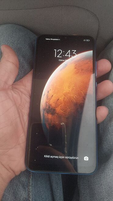Redmi: Redmi 9, 32 GB, rəng - Göy, Düyməli, Barmaq izi, Face ID