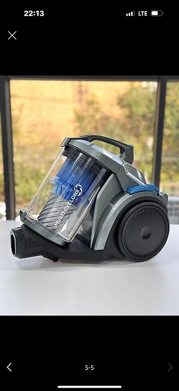 Пылесосы: Пылесос, Стандартный, Сухая, Контейнер, Мешок, Циклонный фильтр — 10