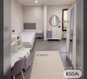 sumqayit xalca: Uşaq/yeniyetmə otağı üçün mebel dəsti Dəst tərkibi: - Tək nəfərlik — 1