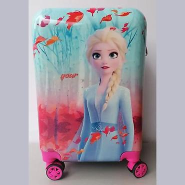 sinsej skafander: Dečiji kofer sa motivom Else iz popularnog crtanog filma Frozen. Kofer — 1