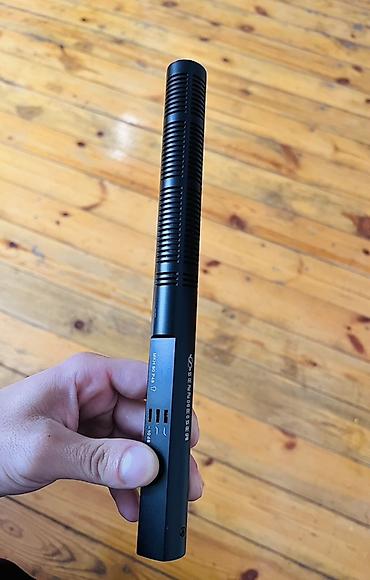 cəkilis: Sennheiser MKH 60 P48 – professional short shotgun mikrafon uzaqdan — 4