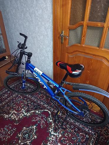 dördtəkərli velosipedlər: İşlənmiş İki təkərli Uşaq velosipedi Saft, 22", sürətlərin sayı: 12, Ünvandan götürmə — 2