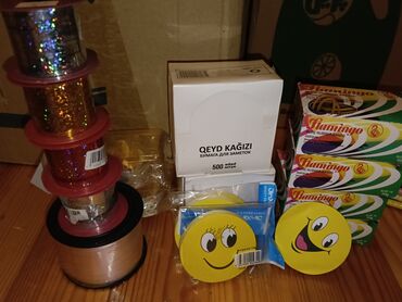 Hədiyyələr: Məktəb və hədiyyəlik dəst – rəsmlər, fincanlar, oyuncaq maşınlar — 6