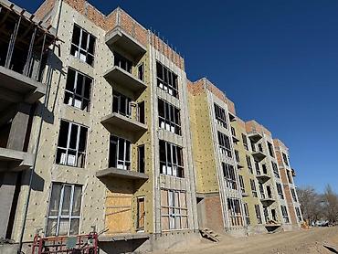 гик дома бишкек: 2 комнаты, 70 м², 3 этаж, ПСО (под самоотделку) — 5