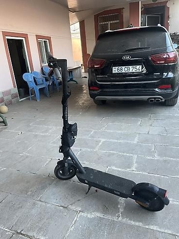 explore smart samokatları: Elektrikli skuter – qatlana bilən şəhər modeli - Rəng: qara - Geniş — 1